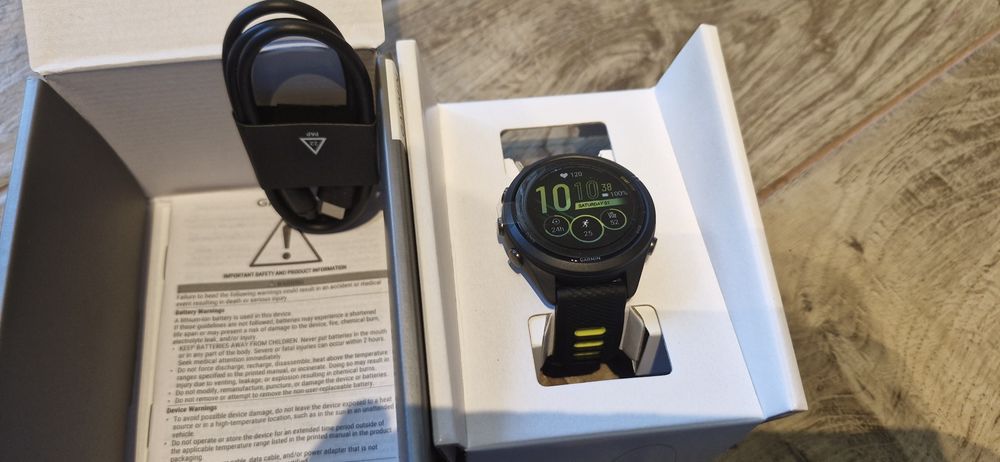 Ceas Garmin Forerunner 265S pentru alergare