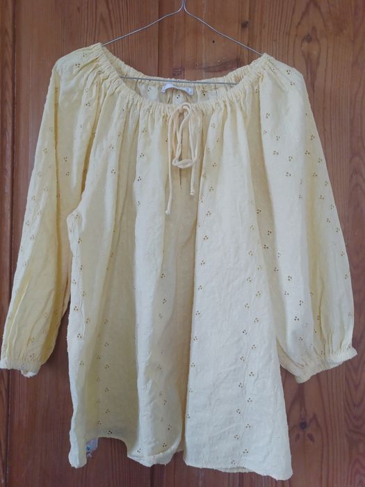 Бронирана блуза Mango