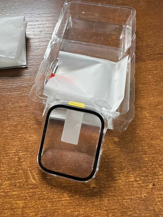 Set 2 Carcase Protectie pentru Apple Watch 45mmTransparent