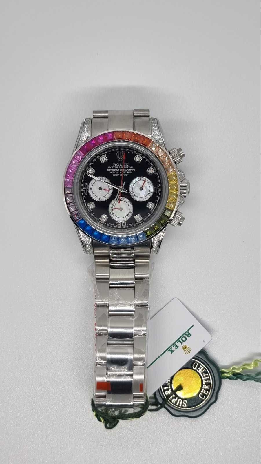 Часовник Rolex Daytona Rainbow rouse gold Cosmograph 40mm Automatic