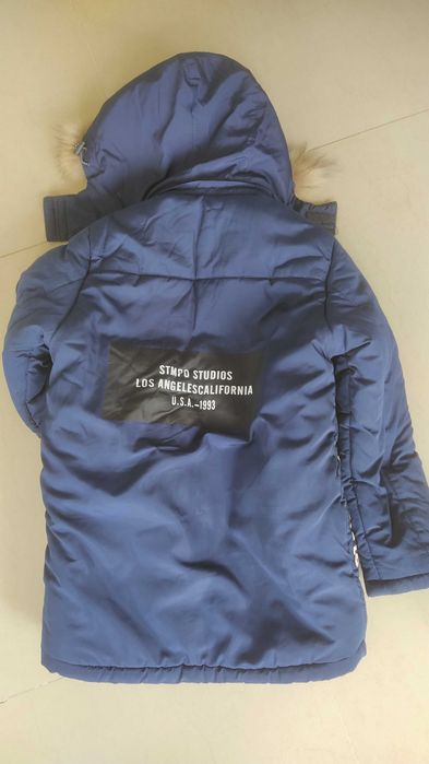 Детски топъл яке за момче, размер 8 (за възраст 8 години)