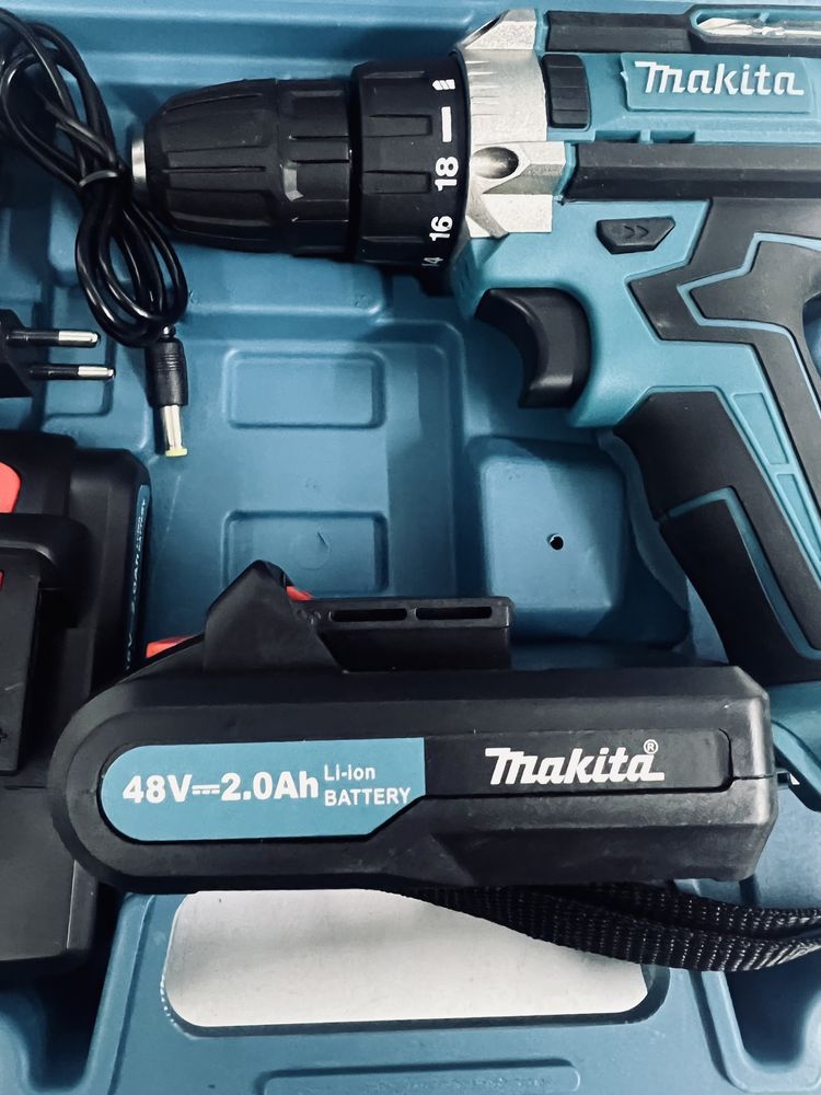 Аккумуляторный шуруповерт makita 48v  48в Makita шуруповерт дрель