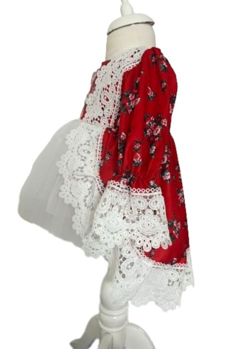 Rochie botez/petrecere premium, elganta,vârsta 1-9 Luni