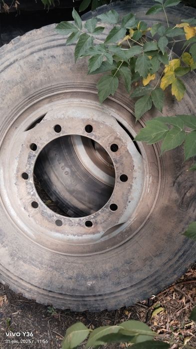 Продам диски на КамАЗ с камерами флерепами