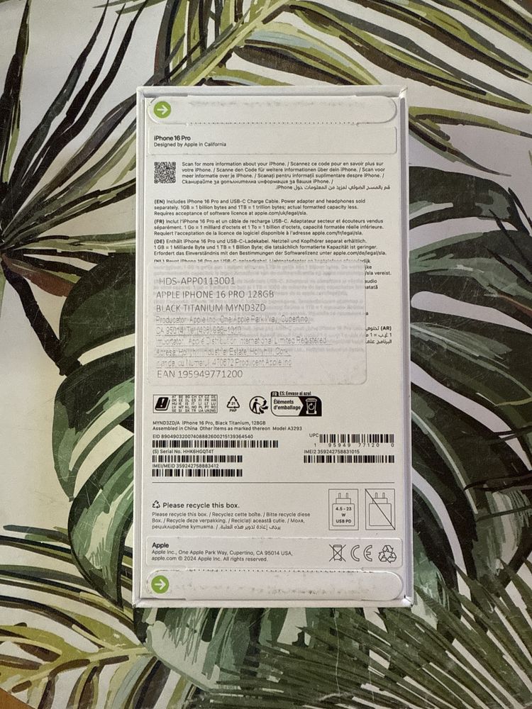 Iphone 16 PRO Sigilat