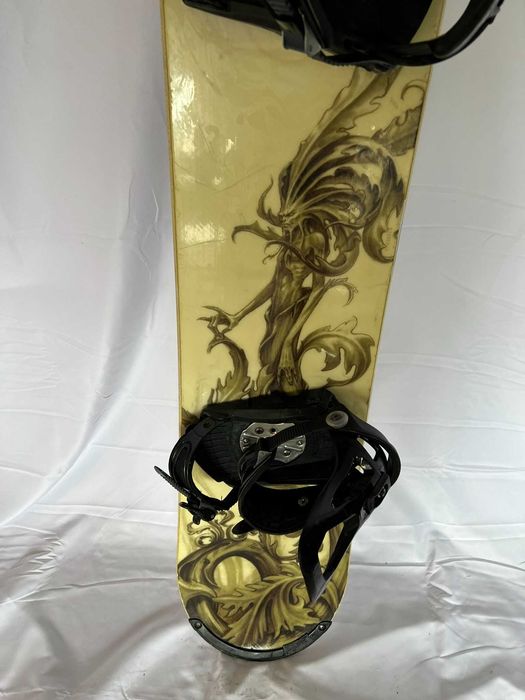 Placa snowboard 161cm wide +legaturi APO