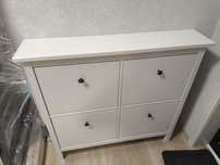 Обувница с 4 отделениями ХЕМНЭС белый IKEA
