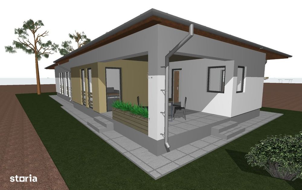 Casa 4 camere  120 mp,480 mp teren 0% comision