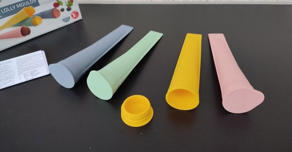 Set 4 forme din silicon pentru acadele gheata inghetata ernesto copii