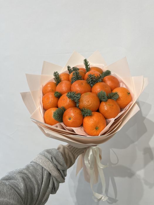 букет из мандаринов