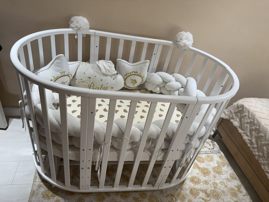 Продается chicco детская кроватка трансформер