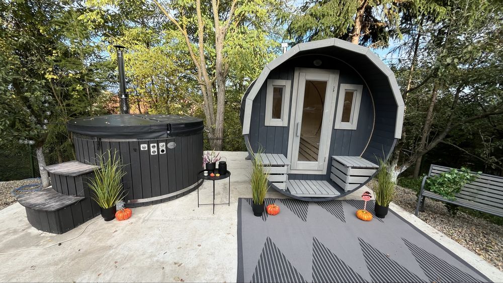 Sauna-ciubar - jakuzzi