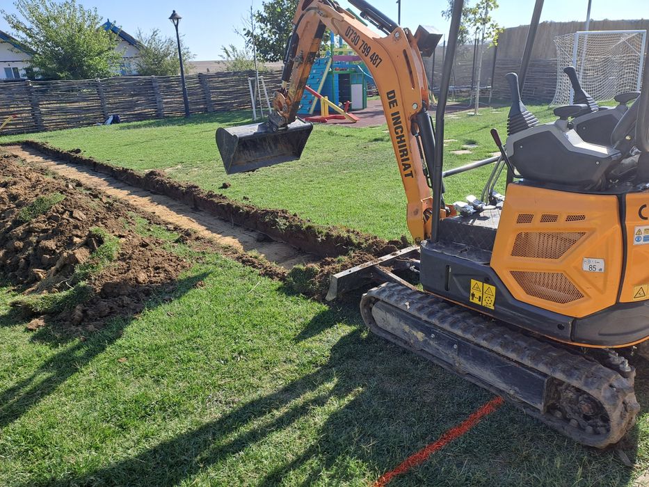 Săpături mecanizate  - subtraversări  - demolări  -  TULCEA