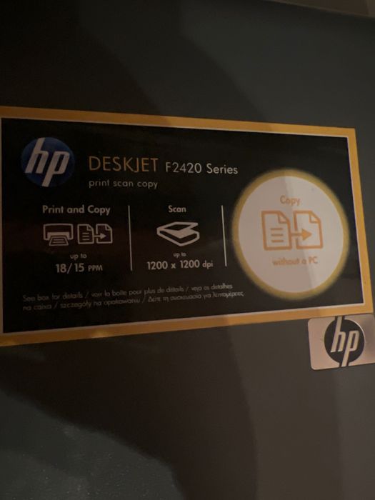 Принтер - HP deskjet f2420 - печат, сканиране, копиране