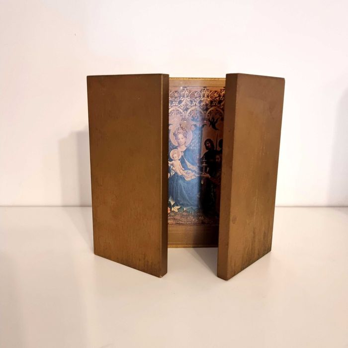 Icoana triptic Fecioara Maria Pruncul Iisus provenienta Koln Germania