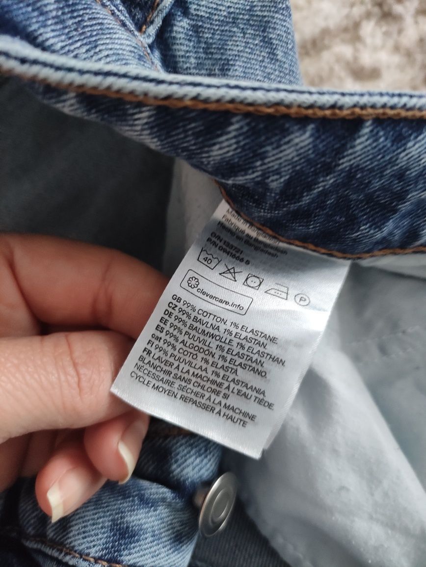 Blugi mom fit H&M
