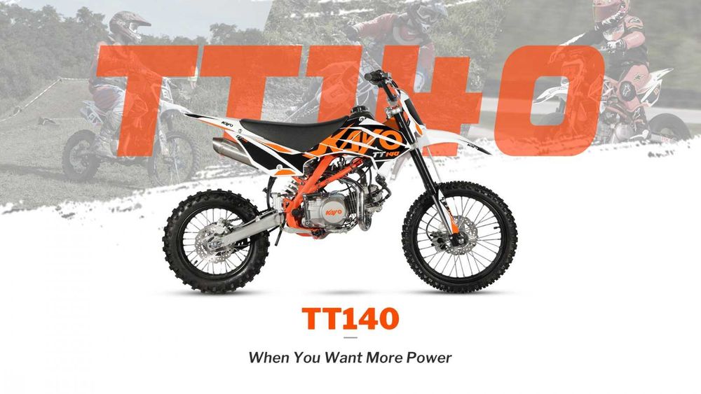 MYMOTO CLUJ vinde :Motocicleta enduro  copii Kayo Pitbike TT140
