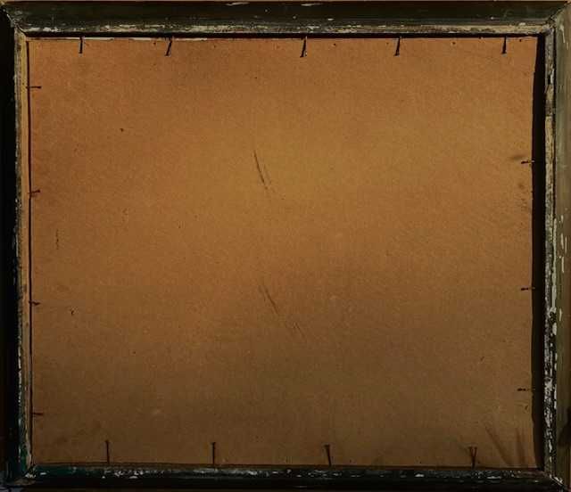 ”MARINA” Tablou FOARTE F VECHI, ulei/cart, semnat, datat 1912, 60x50+R