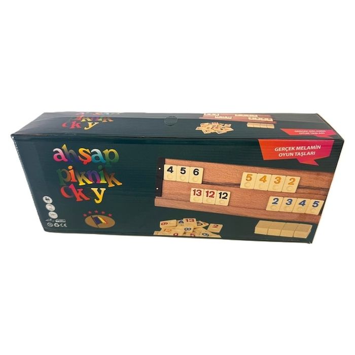 Remi Piknik Placa 38 cm. din Lemn Masiv Lacuit