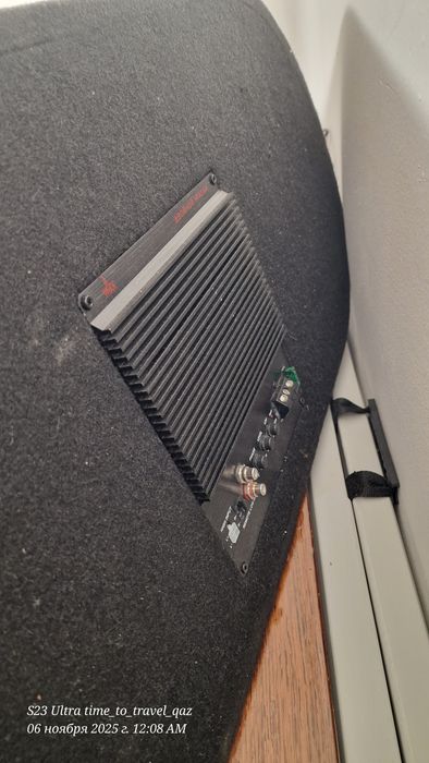 Сабвуфер урал, двухголовковый буфер, саб, мощный почти новый.