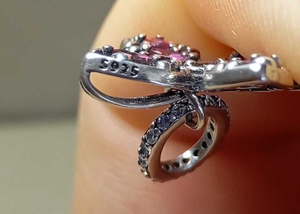 Висулка за гривна и верижка. Сребро 925. Нов.