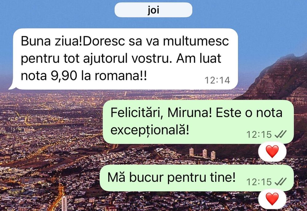 Meditații - limba română