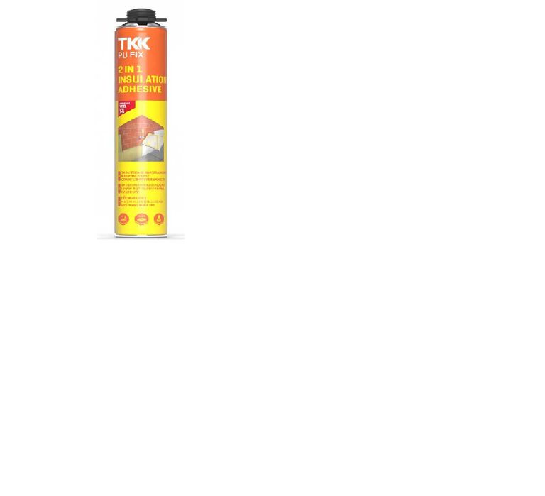 Полиуретаново пистолетно лепило Пяна полиуретанова TKK 2 in 1 800мл
