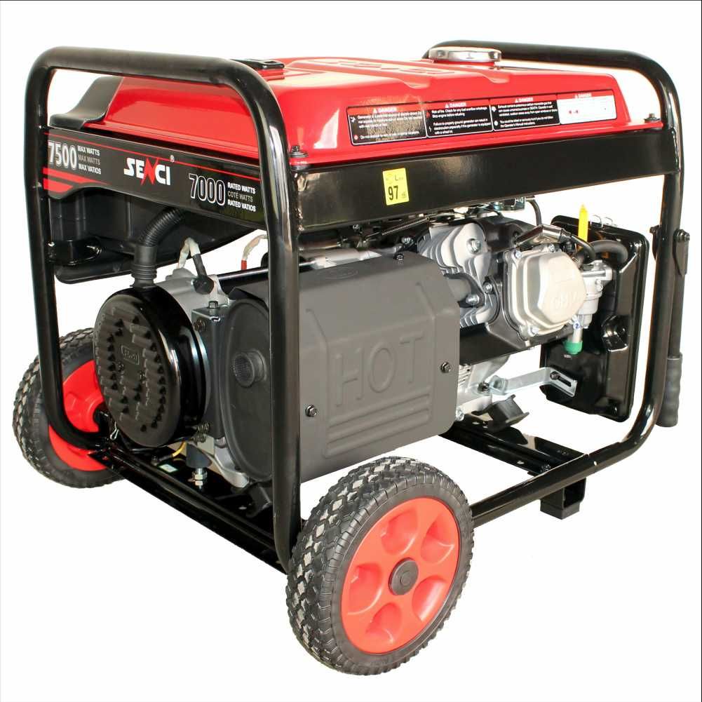 Generator curent SENCI SC-9000 E-LITE Putere 7.5 kW 230V AVR benzina
