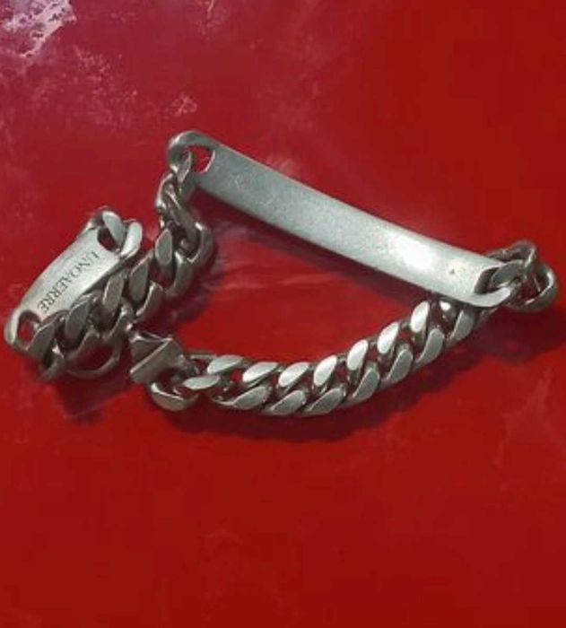 Brățară din argint 925°. Italia. 26 g. 20 cm.