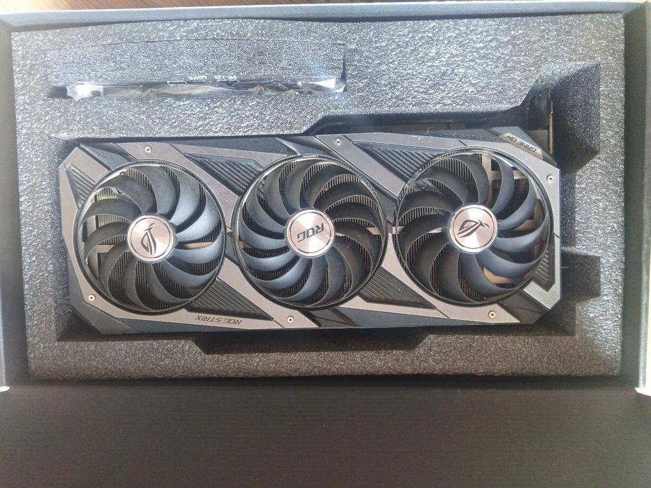 Видео карта - Asus Rog Strix 3080 10GB (Black)