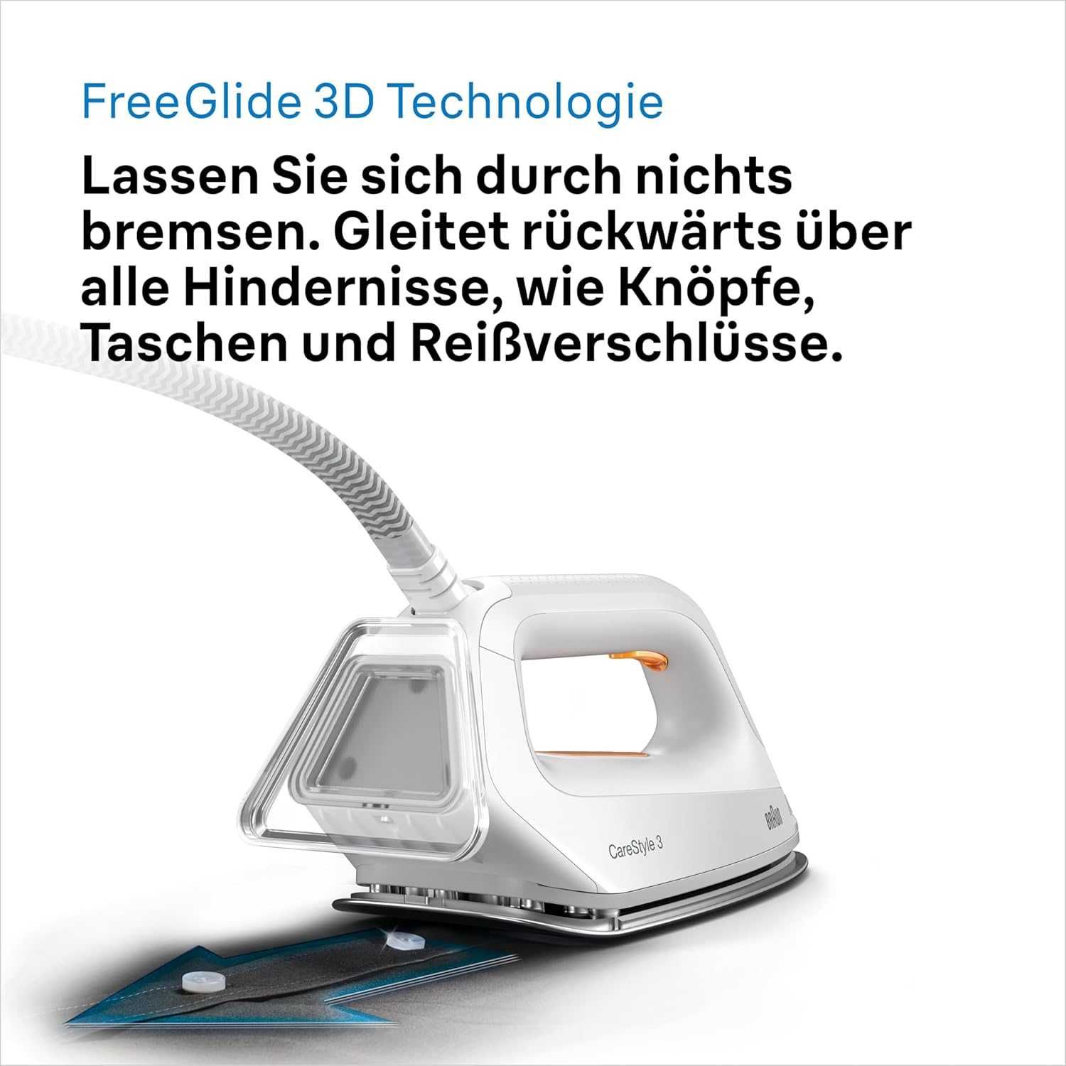 Парогенератор Braun CareStyle 3 (IS3132WH) 2400W парна ютия