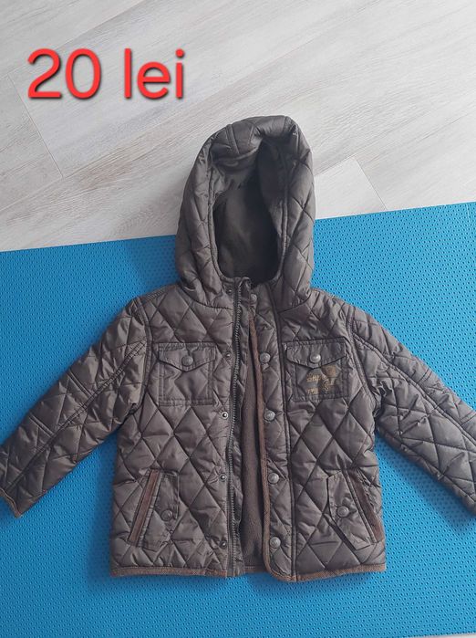 Geci, pantaloni fas il, geaca toamna ploaie 2-3 ani