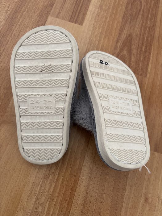 Papucei de casa cu ursuleti pentru copii !