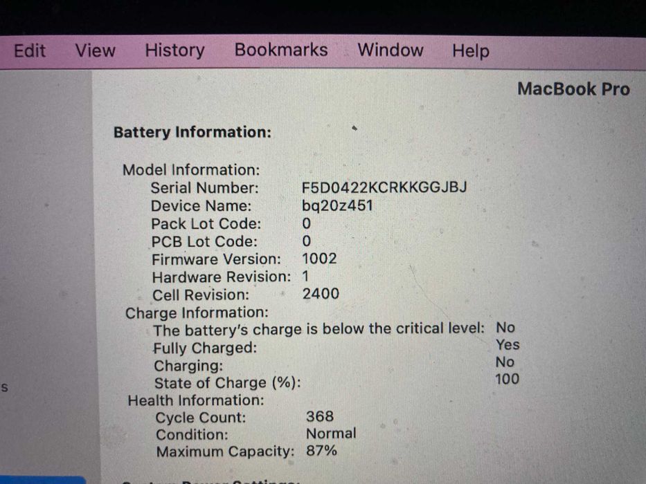 Macbook Pro M1 2020 în stare excelentă