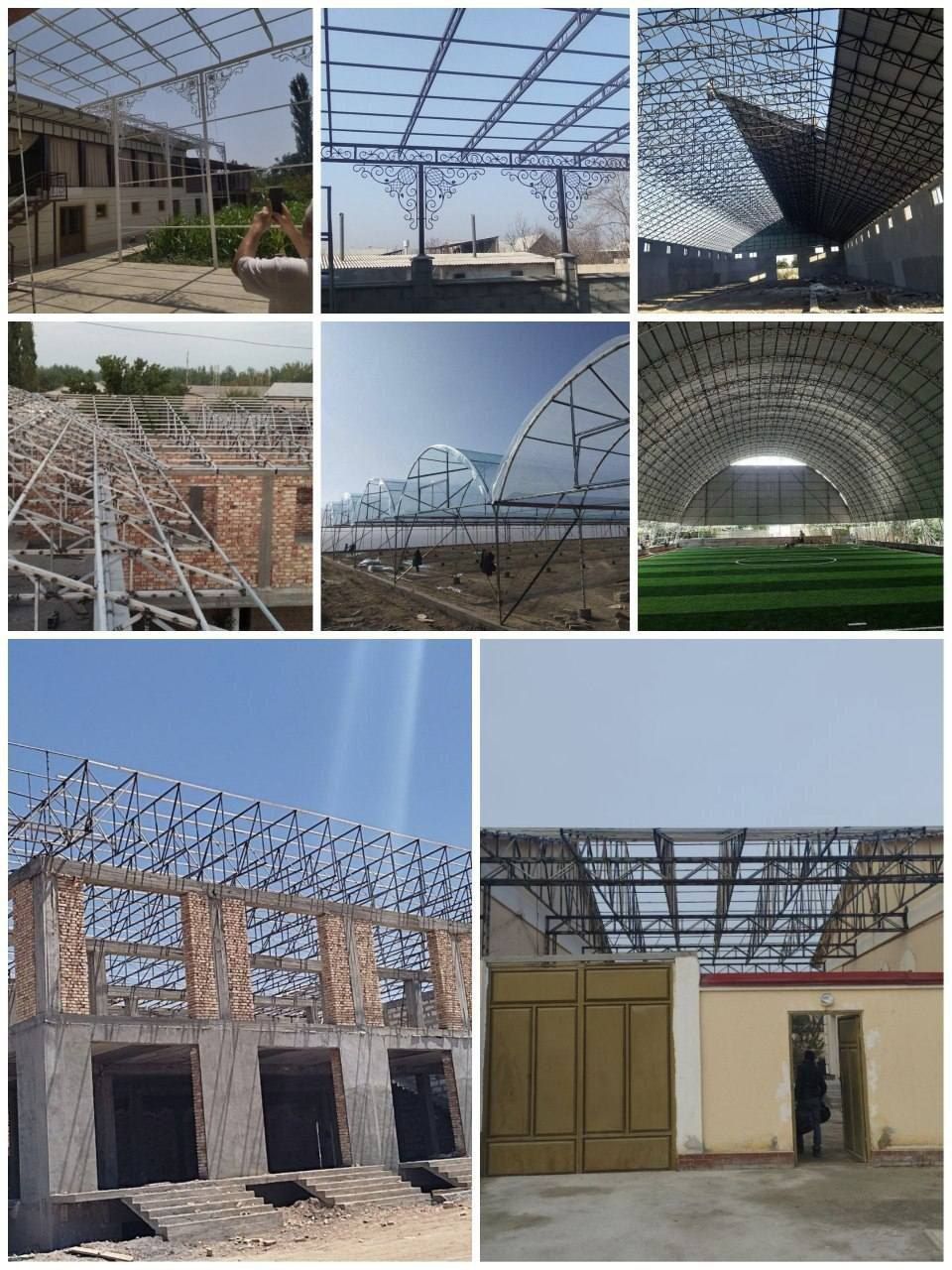 Biz sizlar uchun xar xil turdagi tom naves katta binolardi ustunsiz yo