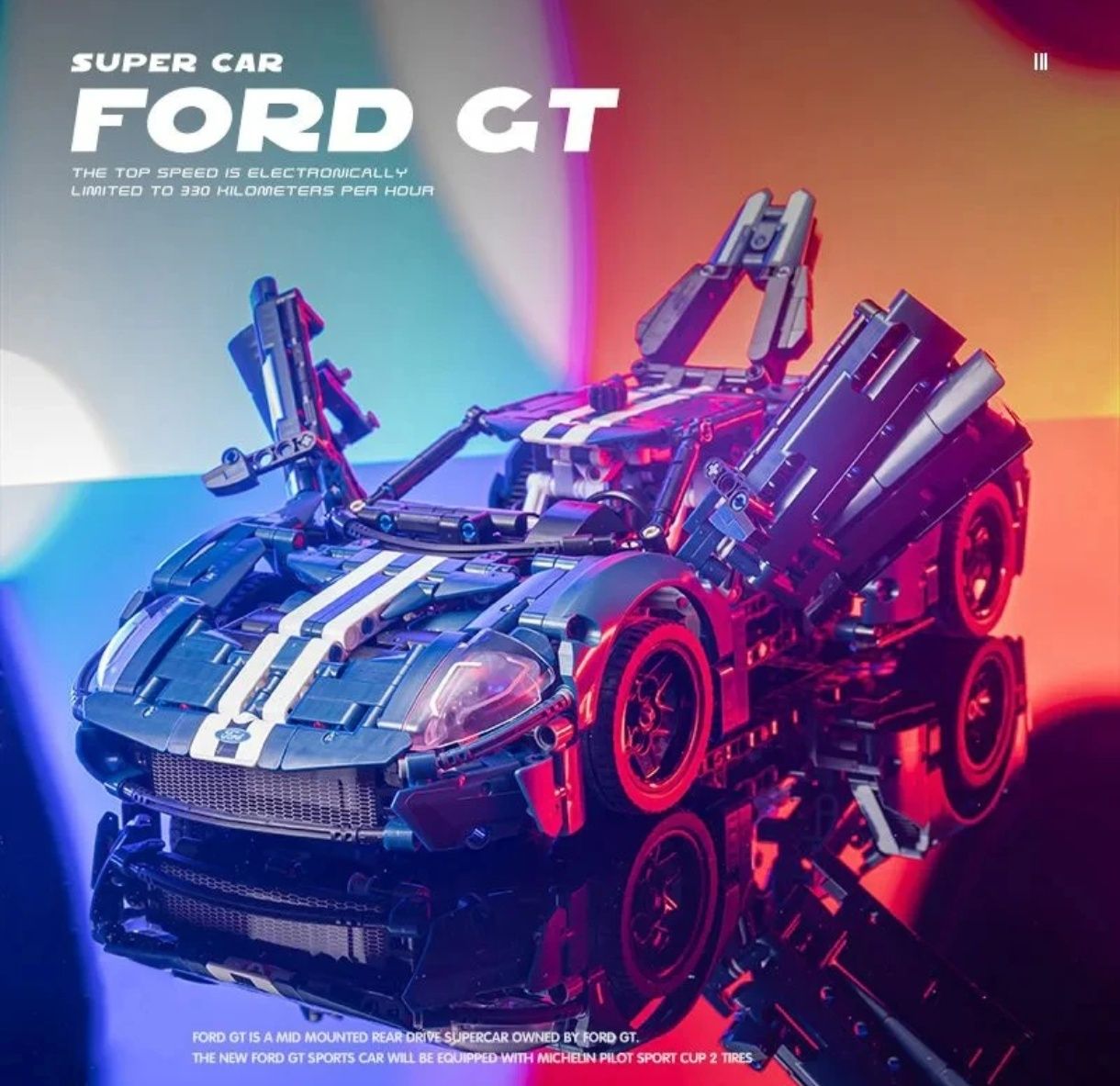 Tip lego mașină Ford GT