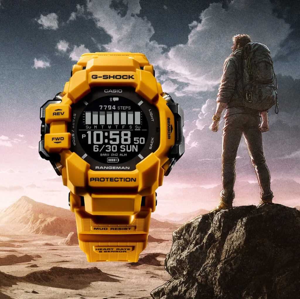 Мъжки часовник Casio G-Shock Rangeman GPR-H1000-9ER и GPR-H1000-1ER