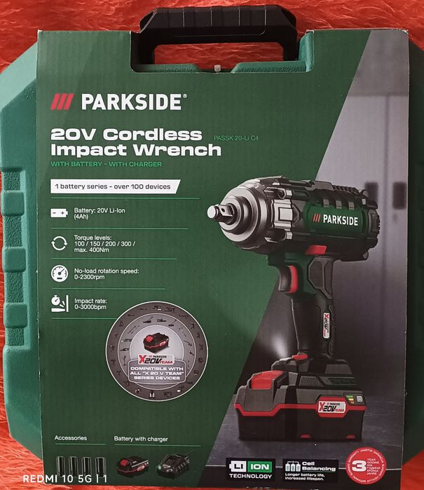 Акумулаторен гайковерт