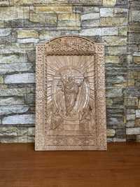 Icoana sculptată în lemn ,,Invierea Domnului Iisus Hristos”