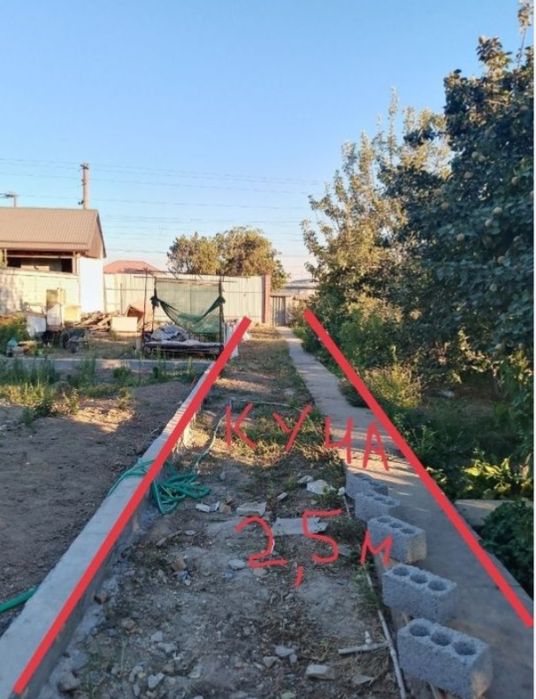 Ттз. Дурмон.  Ер сотилади  8,5х4,5 метр 38 квадрат жилой