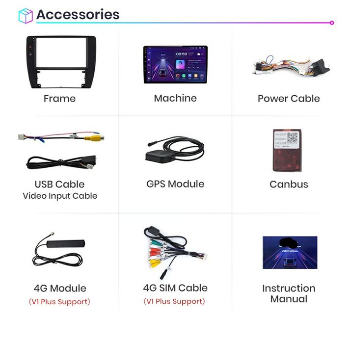 Navigatie Android dedicata pentru VW Passat B5 (2000-2005).