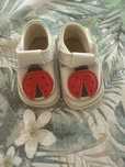 Sandale barefoot primii pasi, din piele, marimea 18, atelier Tanna