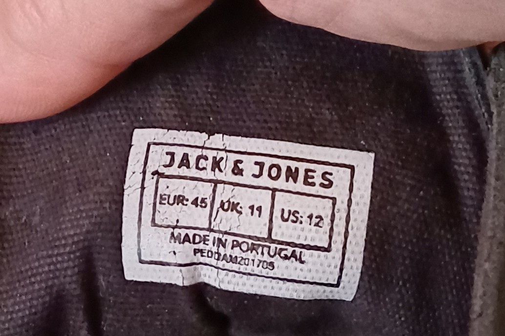 Ghete Jack&Jones, marimea 45, din piele