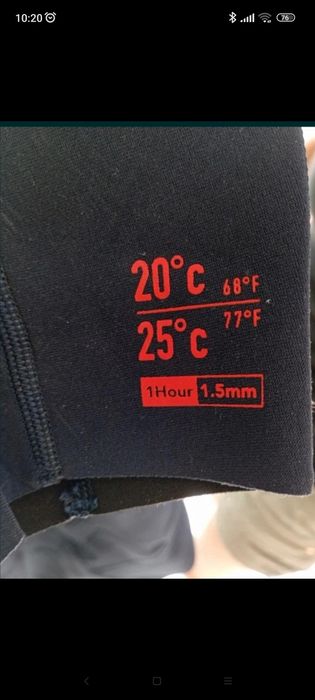 Costum de neopren 1,5 mm, Decathlon, model uşor de îmbrăcat, bleumarin