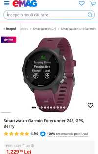 Ceas Garmin Forerunner 245