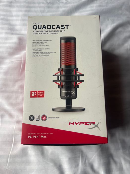 Микрофон HyperX Quadcast