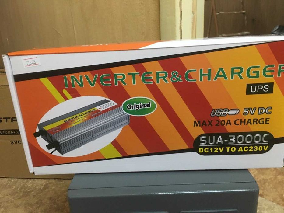 Инвертор 3 кВа сам заряжает аккумулятор-есть доставка