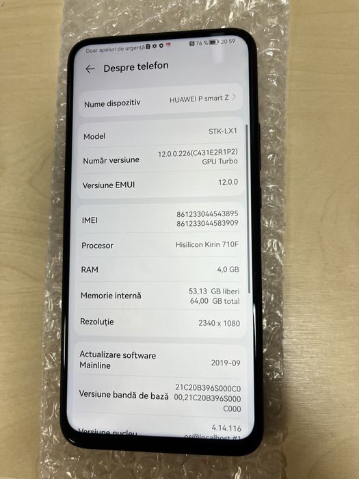 Huawei P Smart Z 64GB Black ID-mdo958