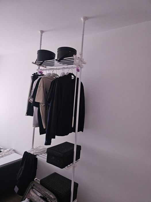 Suport, haine, dressing, cuier, polițe, pantofar, mobila