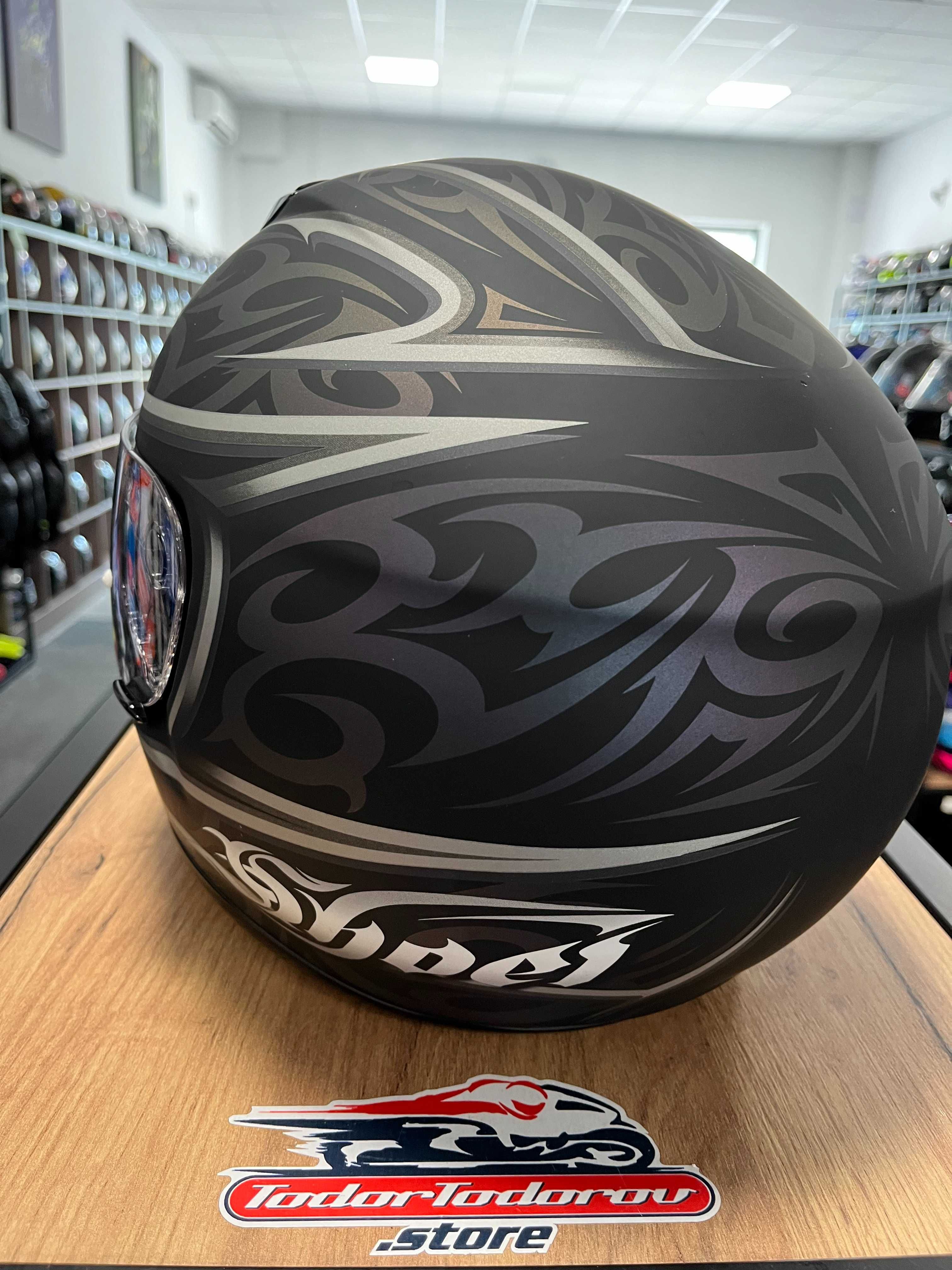 Мото каска SHOEI RAID 2,S 55-56 см,много запазена,плака